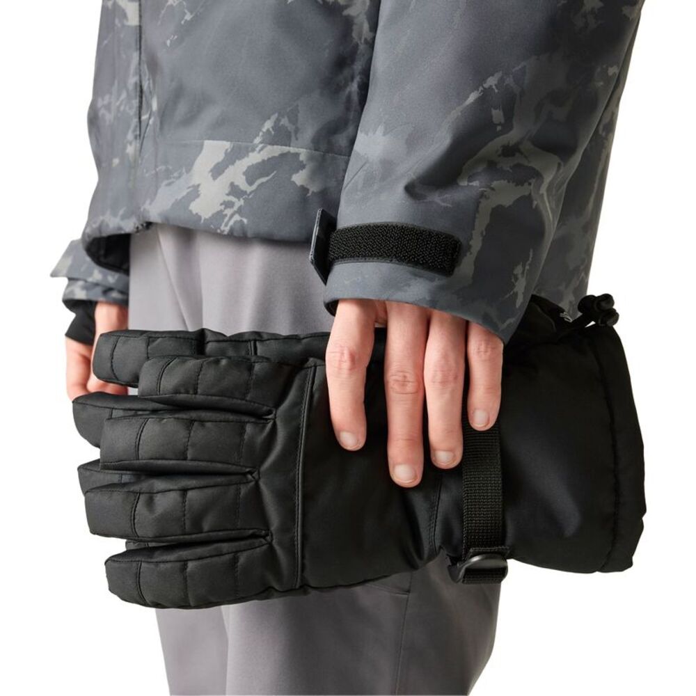 Dare 2B Mens Dart Ski Gloves / Black - Picture 4 of 7